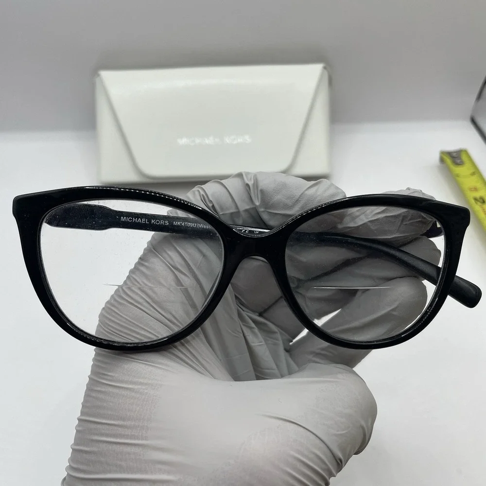 Michael Kors Westminster MK4109U Black Eyeglasses Frame 52-16-140 Case COA